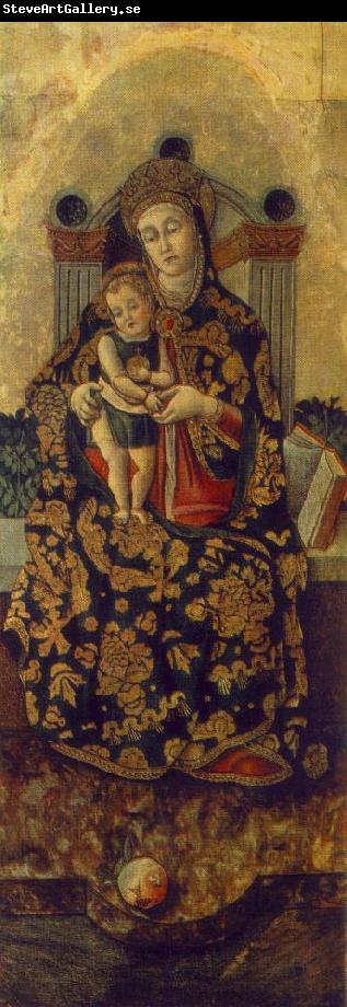 CRIVELLI, Vittorio Madonna with the Child rg